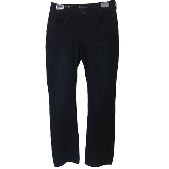 Revolution by Ricki’s Claire Bootcut 26 Flared Dark Wash Jeans Size 26, 2 - Picture 1 of 3